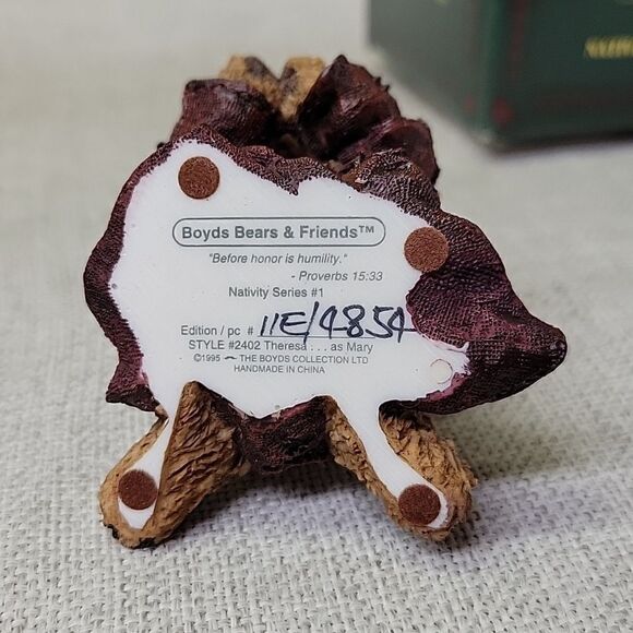 Boyds Bears and Friends Nativity Series #2 and #3 figures - Picture 4 of 10